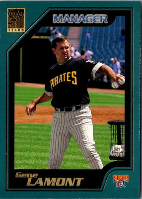 2001 Topps Gene Lamont #348
