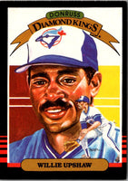 1985 Diamond Kings Willie Upshaw #10