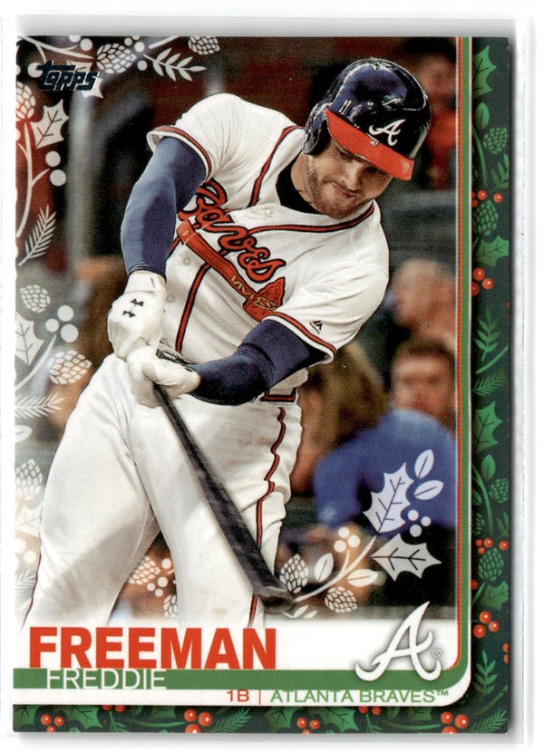 2019 Topps Holiday Freddie Freeman #HW176