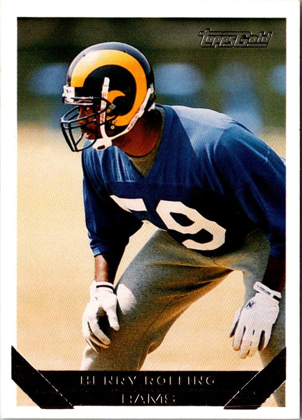 1993 Topps Henry Rolling #584