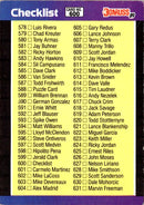 1990 Topps Checklist: 501-600