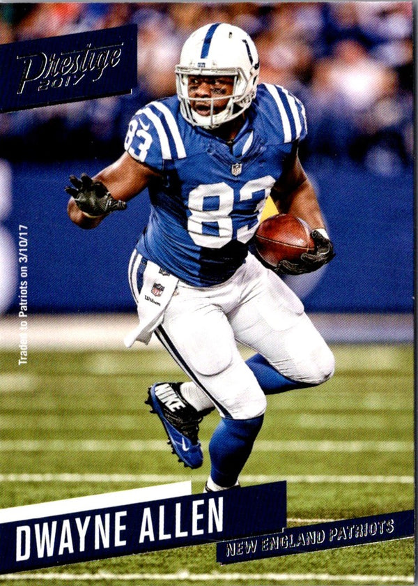 2017 Panini Prestige Dwayne Allen #15