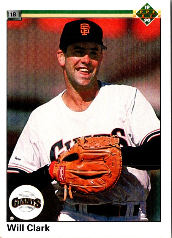 1990 Upper Deck Will Clark #556