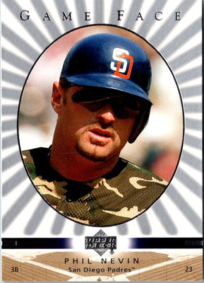 2003 Upper Deck Game Face Phil Nevin #92