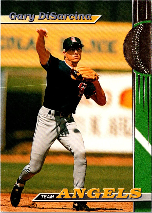 1993 Stadium Club California Angels Gary DiSarcina #27