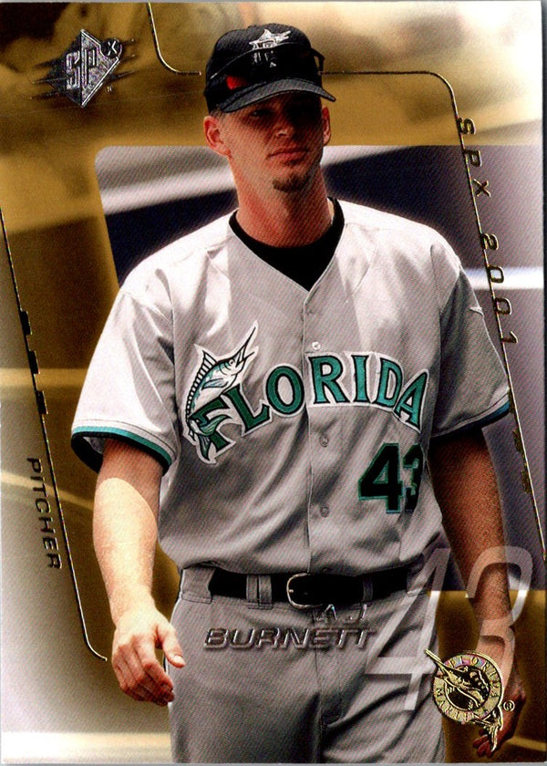 2001 SPx A.J. Burnett #174