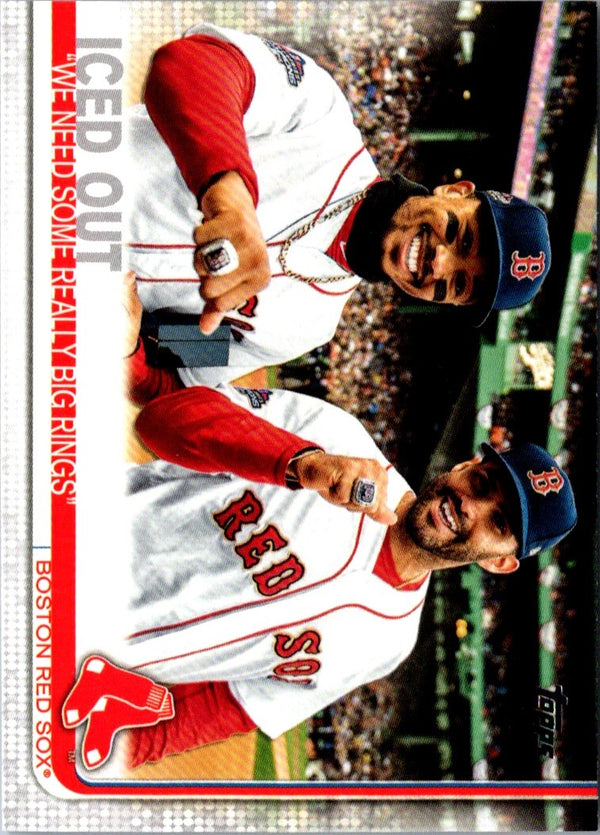 2019 Topps Update Mookie Betts/J.D. Martinez #US246