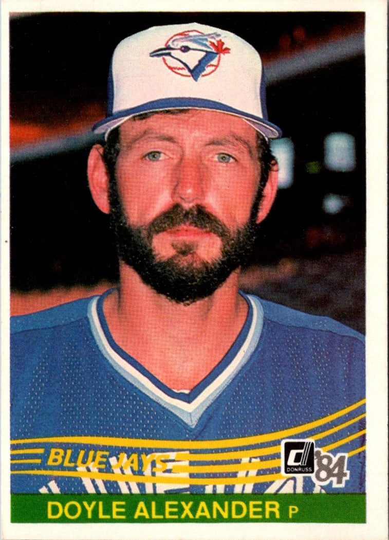 1984 Donruss Doyle Alexander