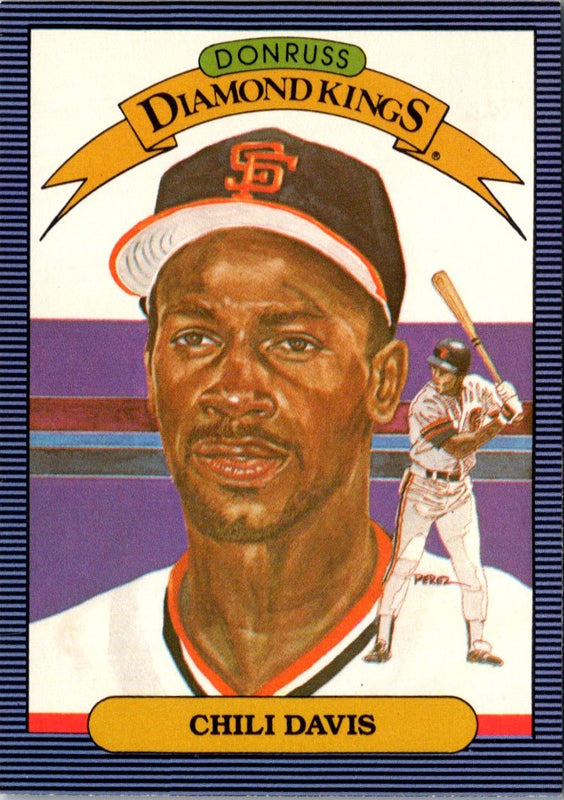 1986 Leaf Chili Davis #6