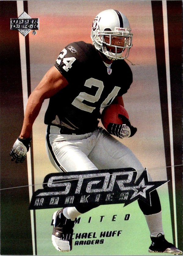 2006 Upper Deck Michael Huff #218 Rookie