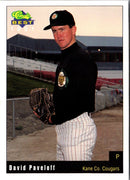 1991 Classic Best Kane County Cougars David Paveloff
