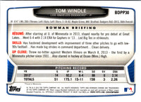 2013 Bowman Draft Picks & Prospects Chrome Tom Windle #BDPP30