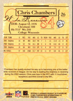 2004 Fleer Sweet Sigs Chris Chambers #26