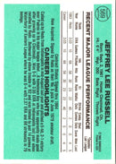 1984 Donruss Jeff Russell