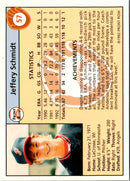 1992 Front Row Draft Picks Jeff Schmidt