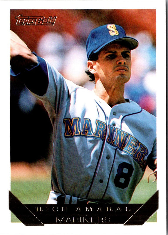 1993 Topps Gold Rich Amaral #431