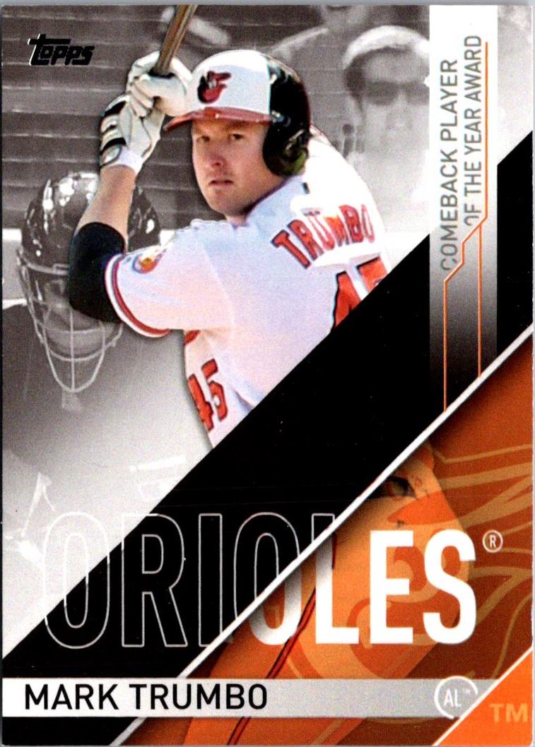 2017 Topps MLB Awards Mark Trumbo