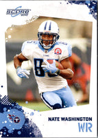 2010 Score Nate Washington #289