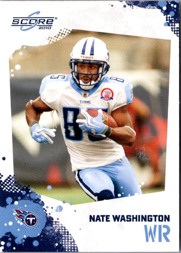 2010 Score Nate Washington #289