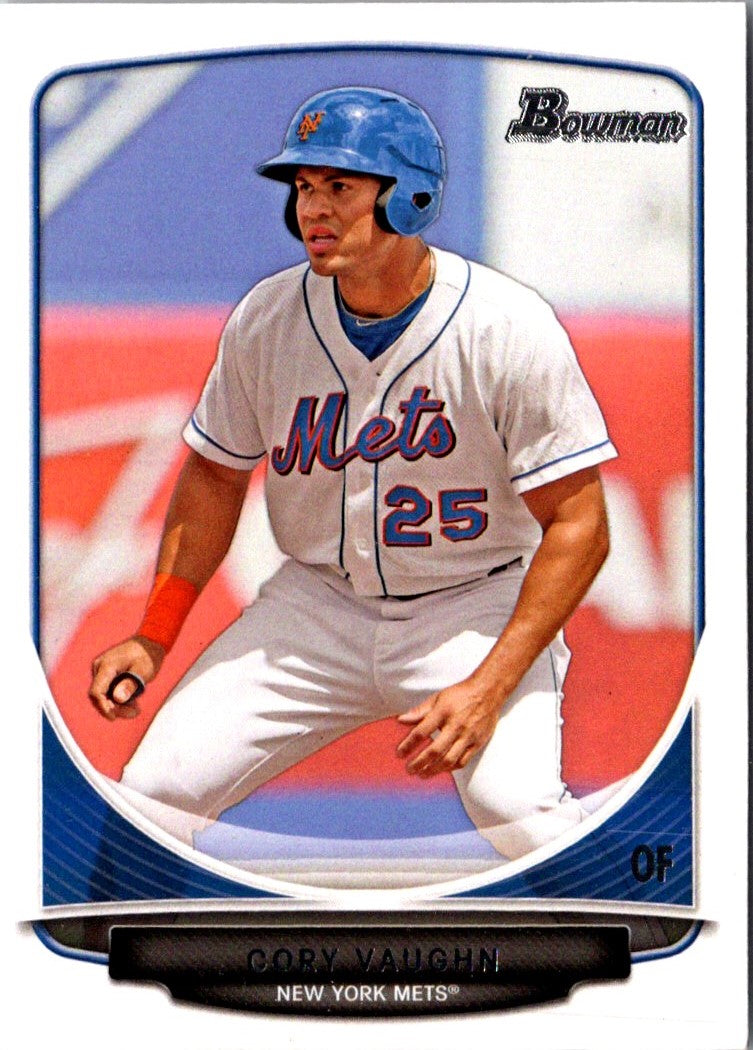 2013 Bowman Prospects Cory Vaughn