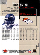 2002 Fleer Box Score Rod Smith