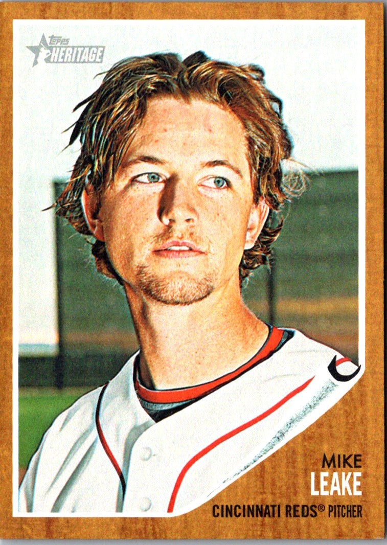 2011 Topps Heritage Mike Leake