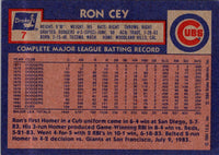 1984 Topps Drake's Big Hitters Ron Cey #7