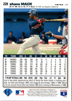 1995 Collector's Choice SE Shane Mack #228