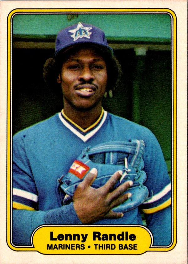 1982 Fleer Lenny Randle #516