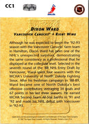 1992 Upper Deck Calder Candidates Dixon Ward