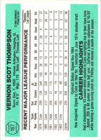 1984 Donruss Scot Thompson #167