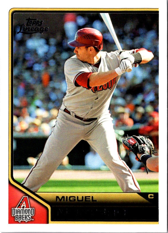 2011 Topps Lineage Diamond Anniversary Miguel Montero #104