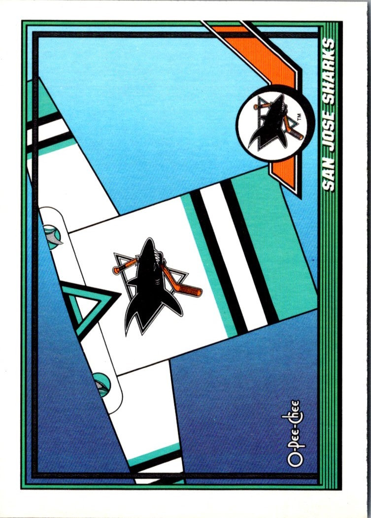 1991 O-Pee-Chee San Jose Sharks