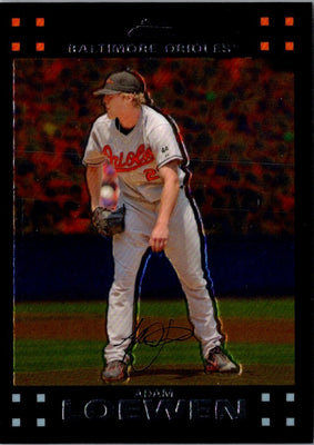 2007 Topps Chrome Adam Loewen #40