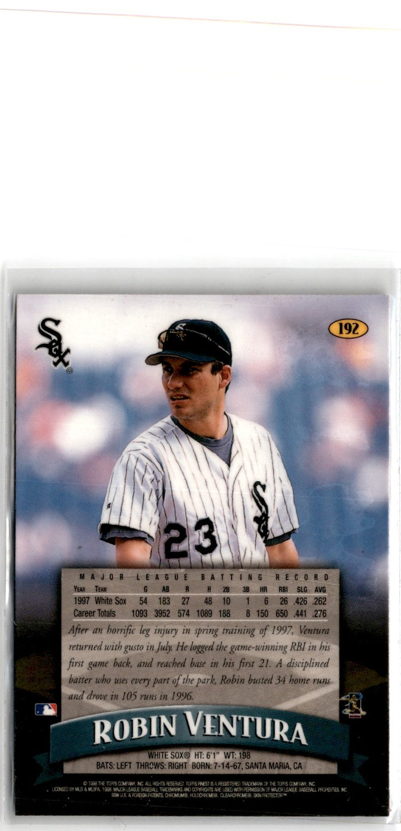 1998 Finest Robin Ventura