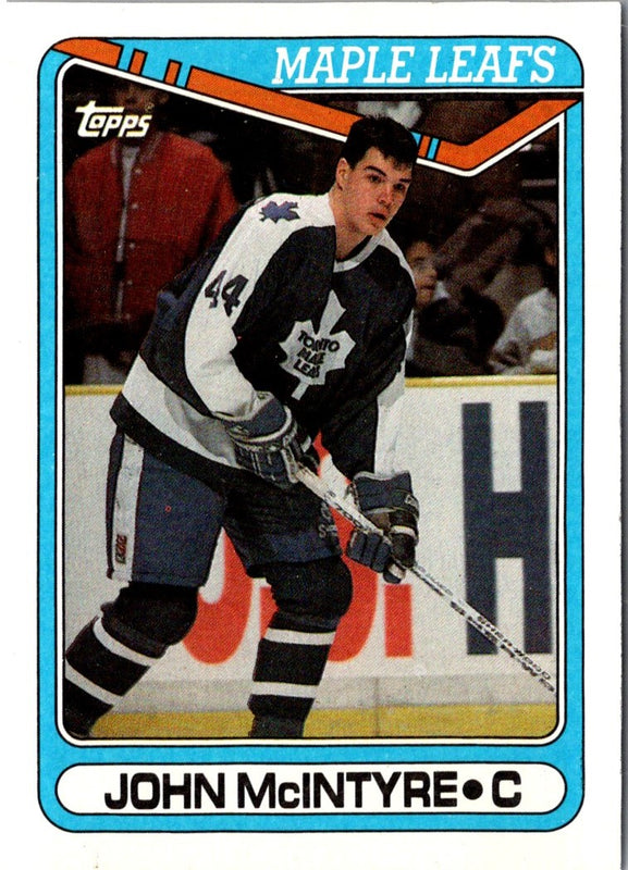 1990 Topps John McIntyre #382 Rookie