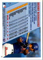 1996 Bowman Henry Rodriguez #82