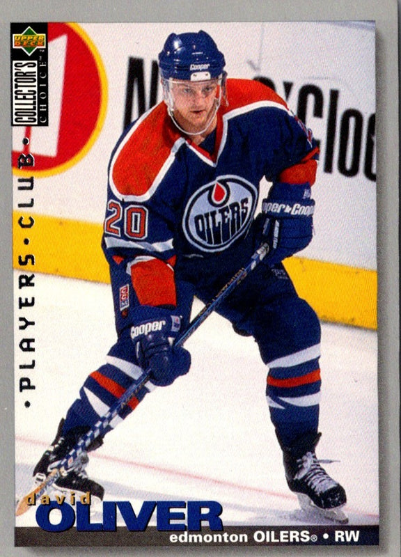 1995 Collector's Choice Player's Club David Oliver #13