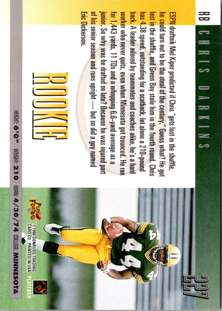 1996 Donruss Chris Darkins