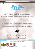 2007 Upper Deck First Edition Dwayne Jarrett #120 Rookie
