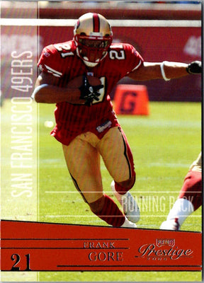 2006 Playoff Prestige Frank Gore #128
