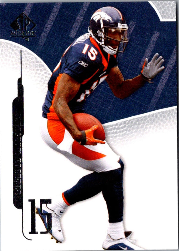 2008 SP Brandon Marshall #38