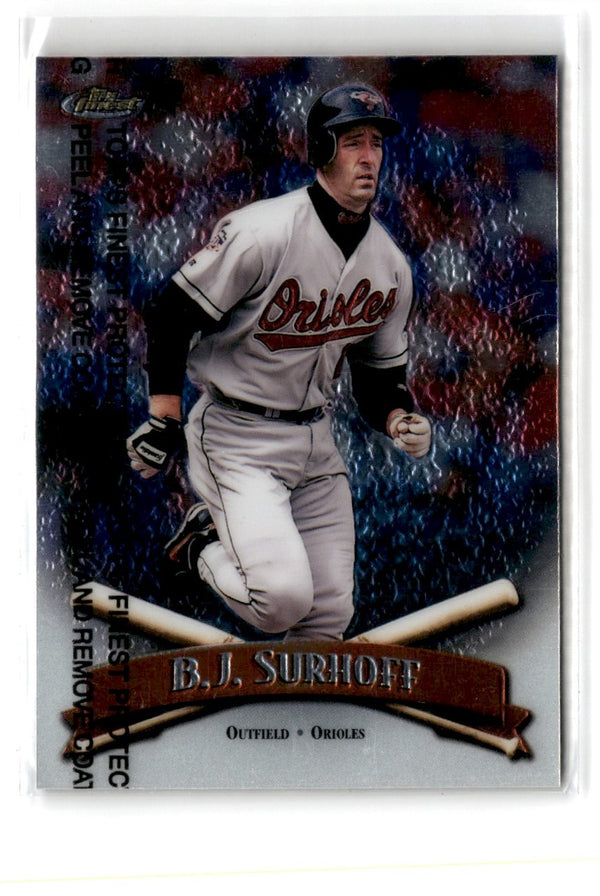 1998 Finest B.J. Surhoff #235