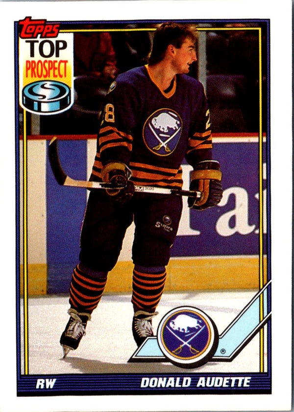 1991 Topps Donald Audette #273