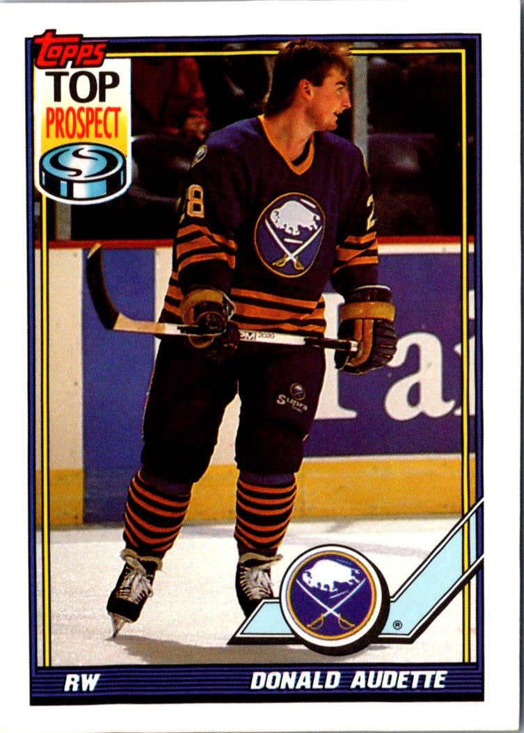 1991 Topps Donald Audette