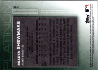 2020 Bowman Platinum Top Prospects Braden Shewmake #TOP-21