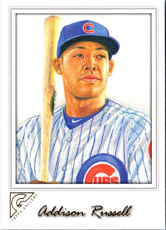 2017 Topps Gallery Addison Russell #18