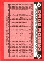 1986 Topps Traded Omar Moreno #75T