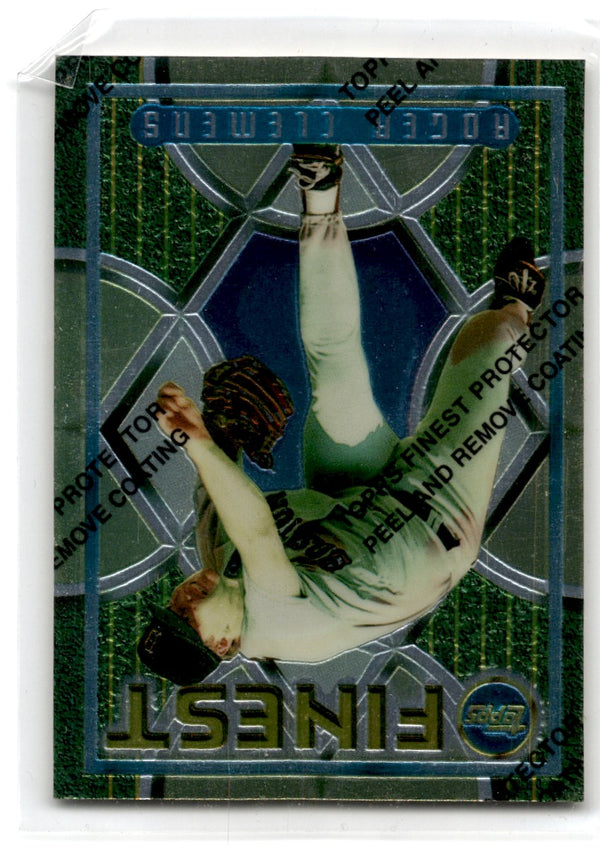 1995 Finest Roger Clemens #185