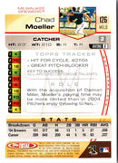 2005 Topps Total Chad Moeller